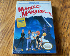oval seal Maniac Mansion complete in box nintendo nes game poster factory MINT
