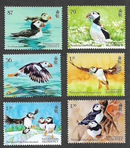 JUEGO ALDERNEY BIRDS ATLANTIC PUFFIN MNH 2023 - Imagen 1 de 1
