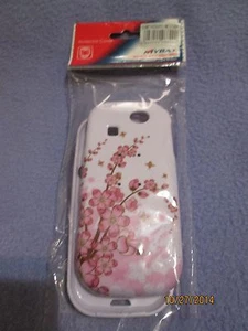 Samsung Phone Protector Cover Galaxy S3 Certification ISO9001 Pink Flowers NIP - Picture 1 of 2