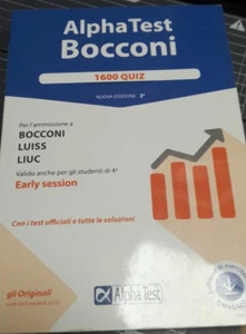 1600 quiz - alpha test bocconi - 9788848321013 - Foto 1 di 2