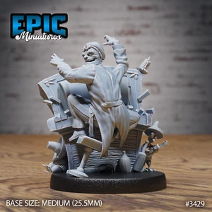 6K Resin 32mm Epic Miniatures Undead Saloon Musician (Medium) - Picture 1 of 2