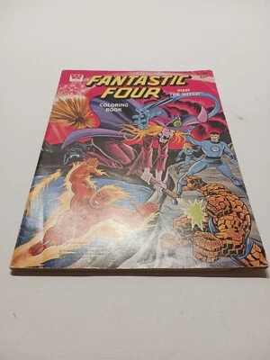 Fantastic Four libro para colorear vintage Foto 1 de 4