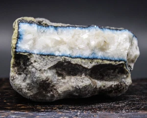359Gr New Discovery Sumatra Extreme Dumortierite Rough Blue Mineral Specimen - Picture 1 of 9
