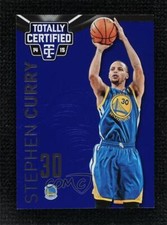 2014-15 Panini Totally Certified Platinum Blue 80/149 Stephen Curry #8