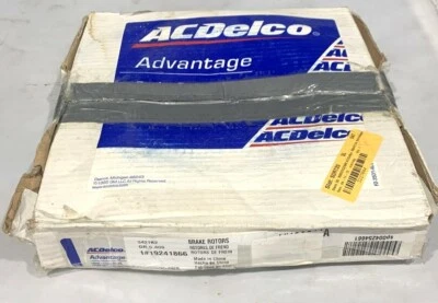 Advantage Solid Brake Rotor for Chevy Impala 2000-2005 Rear ACDelco 18A811A - Image 1 of 3