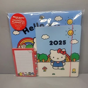 Hello Kitty and Friends 2025 Wall Calendar, Planner, List Pad, Gel Pen Set- New - Picture 1 of 2