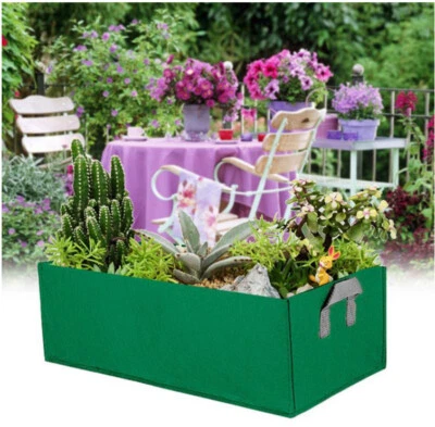 Reusable Large Plant Grow Bag Fabric Raised Flower Bed Garden Vegetable Planter - Image 1 of 4