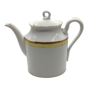 Richard Ginori Impero Yellow Teapot Palermo Doccia Italy - Picture 1 of 9