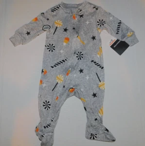 Bebé Dormidor 0-3 Meses Halloween Niña Niño Gris Pies de Caramelo - Imagen 1 de 5