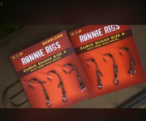 ESP Cryogen Ready Tied Ronnie Rigs - All Sizes Available - Barbed or Barbless - Picture 1 of 1
