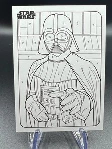2025 Topps Chrome Star Wars #CP-7 Darth Vader Star Wars By the Number - Picture 1 of 2