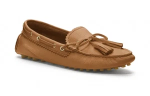 COACH Nadia Moccasin British Tan sz 6 - Picture 1 of 6