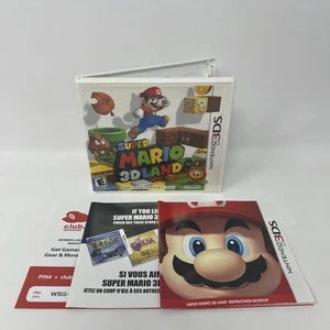 Super Mario 3D Land (3DS, 2011) Estuche e insertos solo sin juego - Imagen 1 de 2