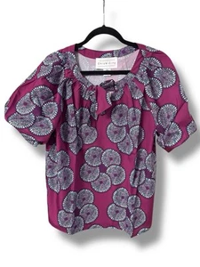 Camicetta viola Chicnicity con disegno floreale | TG XL | Nuova con etichette - Foto 1 di 2
