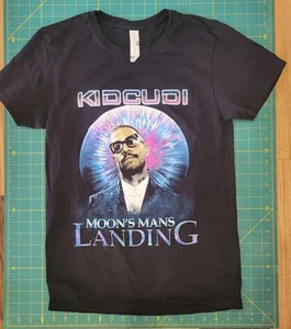 Kid Cudi Moon Mans Landing 2022 Concert 2(two) T-Shirts Size Small double sided - Picture 1 of 6