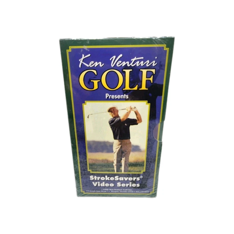 Ken Venturi Golf Stroke Savers Video Series Brand New Sealed VHS Box Set. - Image 1 of 4