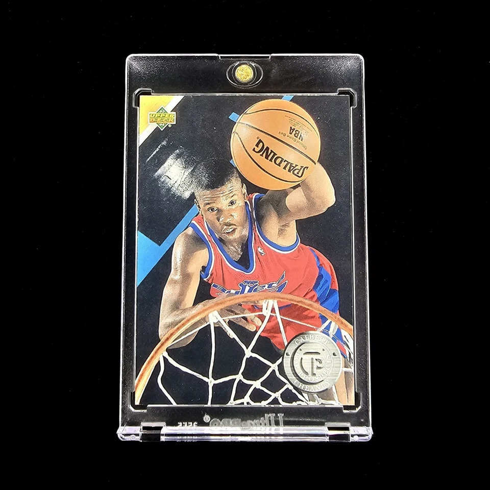 Calbert Cheaney RC Rookie Card 1993-94 NBA Upper Deck Prospects Bullets - #487 - Image 1 of 2