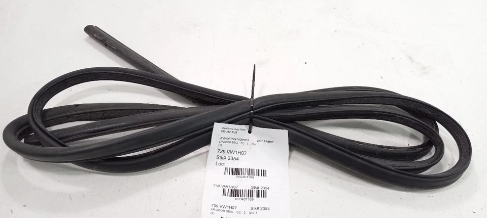 Sello de goma trasero izquierdo Volkswagen Rabbit 2006 2007 2008 2009 Foto 1 de 4