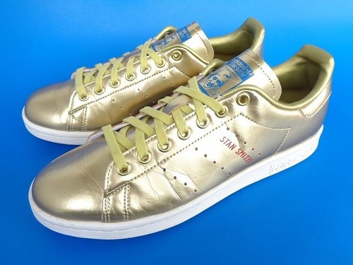 Adidas Originals Stan Smith 2019 oro cristallo metallizzato bianco FW5364 uomo Us8