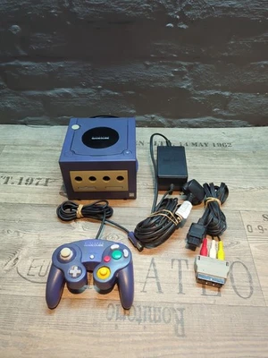 Nintendo GameCube Console Bundle Swiss V0.6 128gb Plus All Cables  - Image 1 of 4