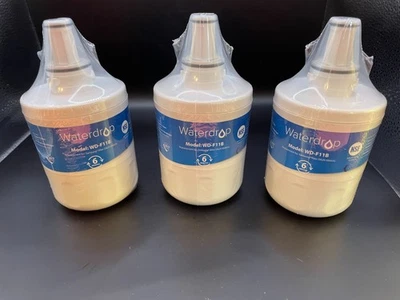 3 NEW SEALED Waterdrop Water Filters WDF11B - Fits Samsung DA29-00003G - Image 1 of 4