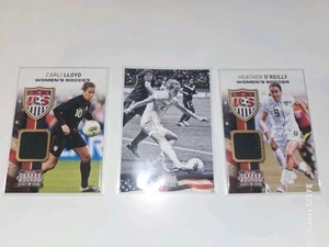 2012 Panini Americana Relic/Gold Proof Lot Of 3 USA Womens Soccer All Numbered - Picture 1 of 9