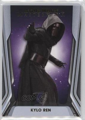 2021 Topps Star Wars Masterwork Purple 5/50 Kylo Ren #64 u6i - Image 1 of 3