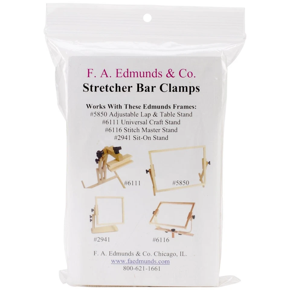 Abrazadera convierte soportes de puntada en marcos para barras de camilla Foto 1 de 2