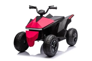 12V Kids Ride on Quad Electric Bike with 2x Motors - Red | POSHO - Picture 1 of 8