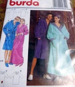 *BELLISSIMO ABITO VINTAGE Uomo Donna Modello da Cucire Burda 14-16-18-20-22-24 NON TAGLIATO - Foto 1 di 1