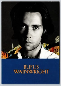 Postcard Rufus Wainwright Canadian-American Singer and Songwriter 1998 - Picture 1 of 2