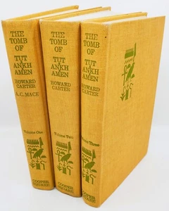 The Tomb of Tut-Ankh-Amen Vols 1-3 1963 Howard Carter A.C. Mace Cooper Square - Bild 1 von 24