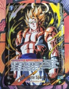 Ultimate Sparking FB05-115 Alternate Art Reprint Gogeta Dragon Ball Card Fusion - Picture 1 of 4