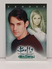 2005 Inkworks BUFFY the Vampire Slayer Men of Sunnydale Xander MOS-P2 PROMO Card