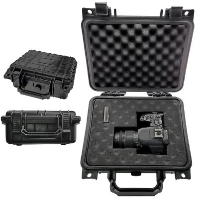 MVT GMBH Forokoffer Schutzkoffer 11L DSLR Transportbox Outdoor Schutz Koffer Wasserdicht