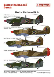 Hawker Hurricane Mk. IIC - 32054 - decals - Bild 1 von 2