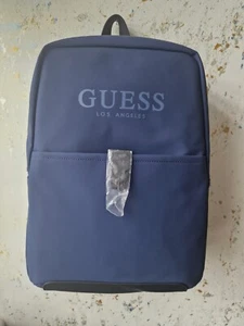 Authentic GUESS BACKPACK, BLUE BACKPACK, OFFICE, WORK, SCHOOL BACKPACK - Picture 1 of 8