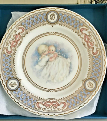 Royal Doulton Prince Harry Birth Plate 1984 23 cm Ltd Edition Boxed  'The Spare' - Image 1 of 3