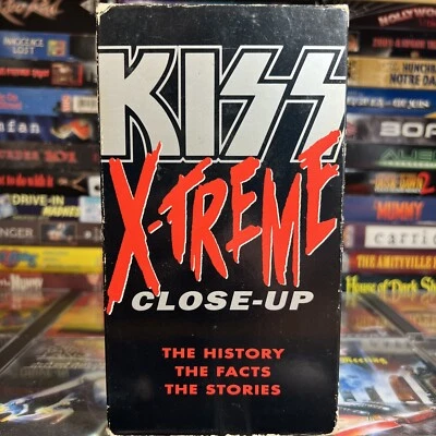 X-Treme Close-Up 1992 VHS Tested Simmons Stanley Kulick Singer Documentary - Image 1 of 4
