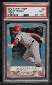 2012 Panini Prizm Prizms Albert Pujols #8 PSA 9 MINT