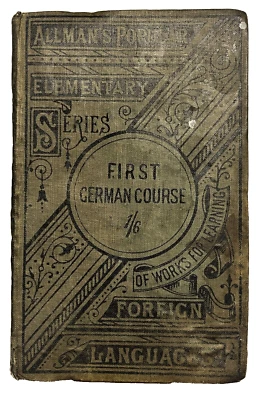 Allman's Popular Foreign Language ~ 1850 German Text:  SHIPS FREE & INSURED - Image 1 of 4