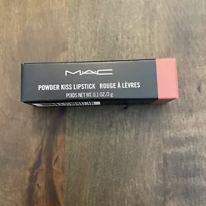 MAC Powder Kiss Lipstick #316 DEVOTED TO CHILI Full Size NEW IN BOX Retails $26 - Picture 1 of 2