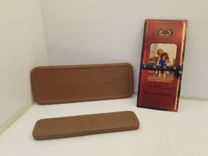 LONGABERGER POTTERY CRACKER & BREAD BASKET BRICK MADE IN U.S.A. - Picture 1 of 12