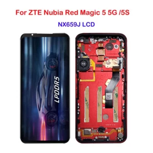For ZTE Nubia Red Magic 5 5G /5S NX659J LCD Display Touch Screen Digitizer +Fan - Picture 1 of 14