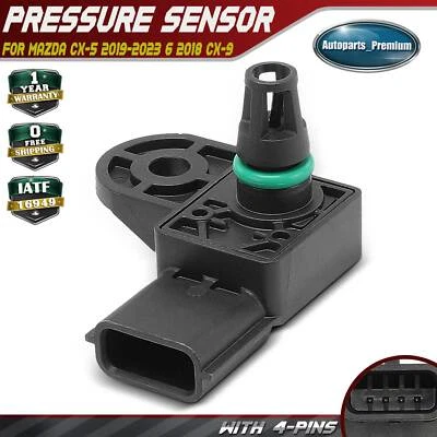 Sensor de presión del colector (MAP) para Mazda CX-5 2019-2023 6 2018 CX-9 2016-2018 Foto 1 de 4