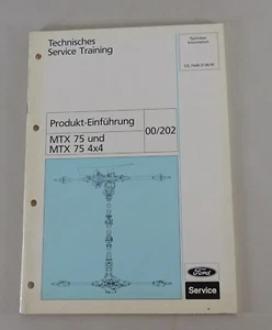 Técnica Servicio Entrenamiento Ford Escort Rs Mtx 75 + 4x4 Stand 06/1991 - Imagen 1 de 3