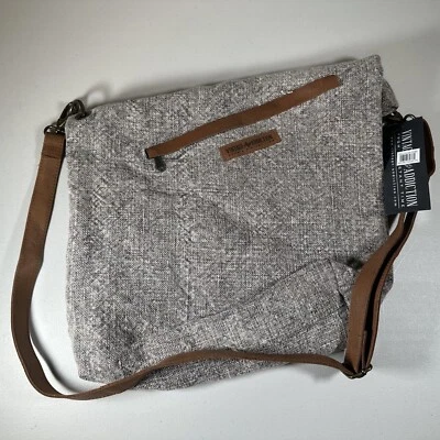 Bandolera Bandolera plegable de yute Addiction vintage gris nueva con etiquetas nueva con etiquetas Foto 1 de 4