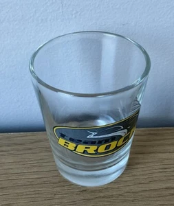 TEAM BROCK Shot Glass Peter Racing Supercars Holden Ford Man Cave FREE POSTAGE - Picture 1 of 4