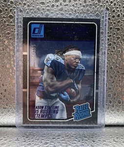 2016 Donruss Derrick Henry Titans RC Rated Rookie /395 Season Stat Line - Picture 1 of 2