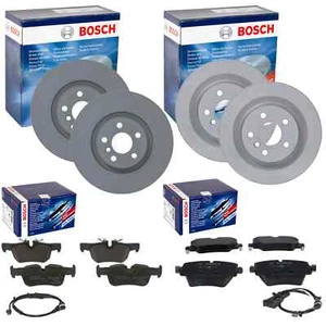 BOSCH BREMSSCHEIBEN + BELÄGE VORNE + HINTEN passend für BMW X1 F48 + X2 F39 - Bild 1 von 12